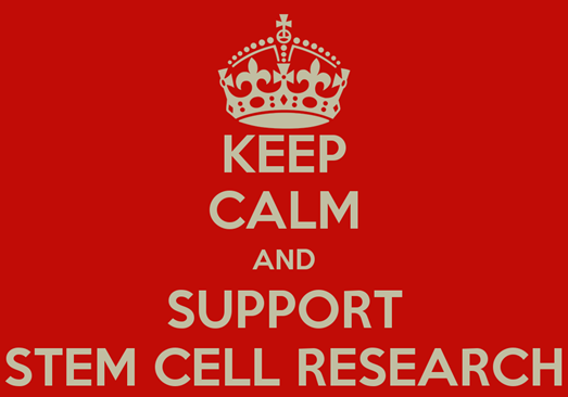 Зберігайте спокій та підтримуйте дослідження стовбурових клітин